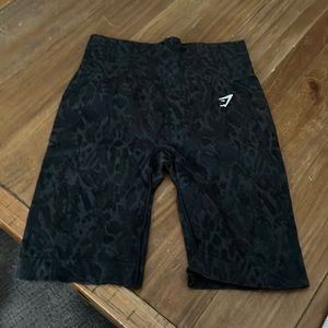 Gymshark adapt animal biker shorts black